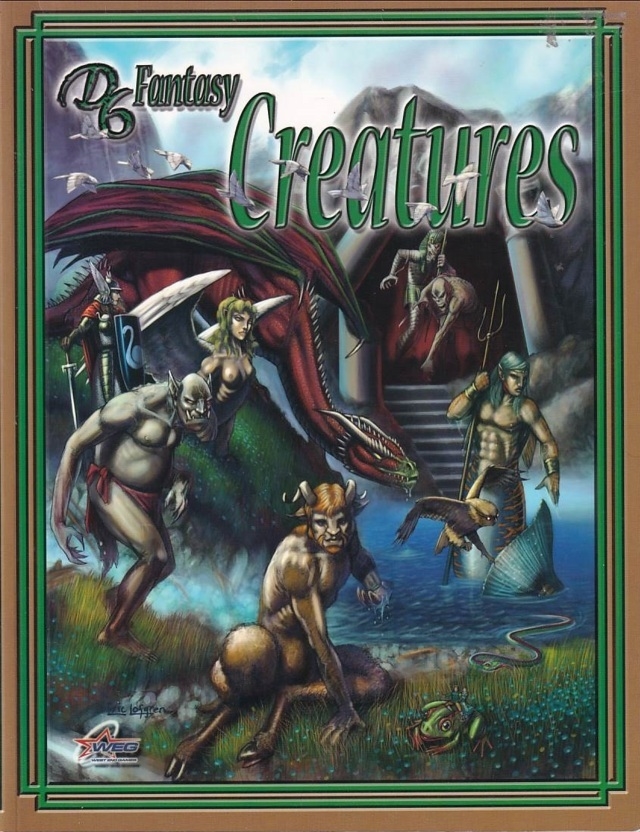 D6 - Fantasy - Creatures (B-Grade) (Genbrug) 